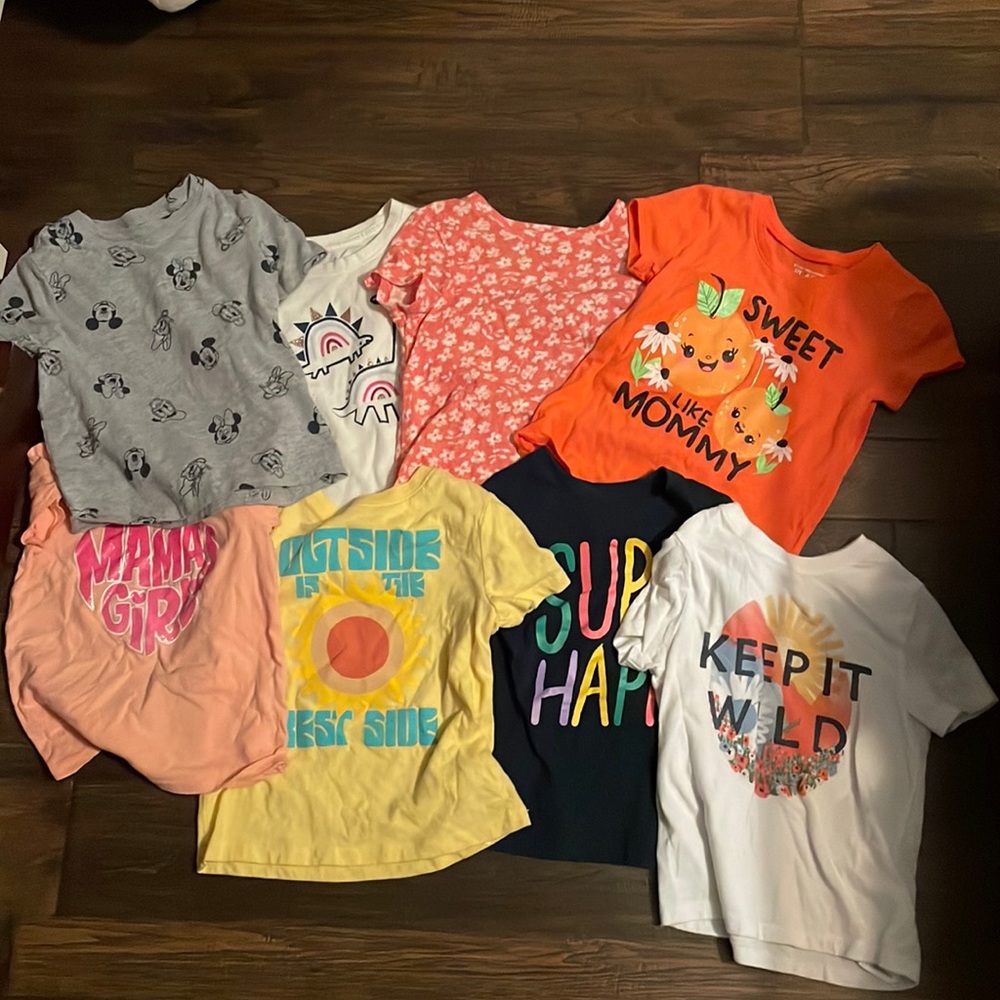 Lot of 9 TShirts size 3T